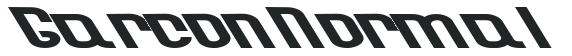 Garcon Normal letters preview