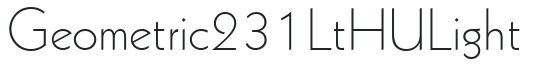 Geometric 231 LtHU Light preview