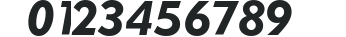 Geometric 415 Black Italic BT preview
