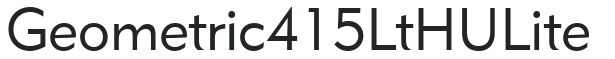 Geometric 415 LtHU Lite preview