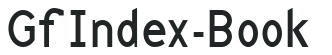 GfIndex-Book preview