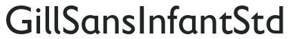 GillSansInfantStd preview