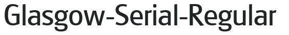 Glasgow-Serial-Regular preview