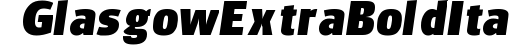 Glasgow-ExtraBoldIta preview