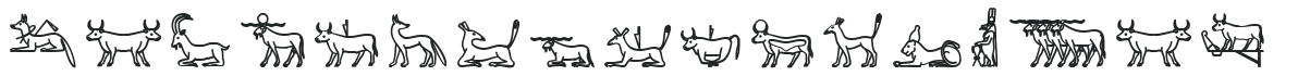 GlyphExtLibH-Bold preview