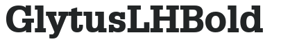 GlytusLH Bold preview