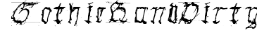 GothicHandDirty preview
