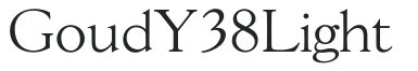 GoudY38Light preview