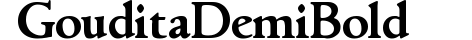 Goudita-DemiBold preview