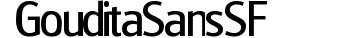 Goudita Sans SF preview