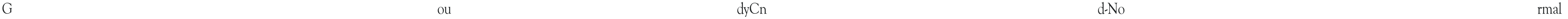 GoudyCnd-Normal letters preview