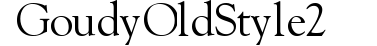 Goudy Old Style2 preview