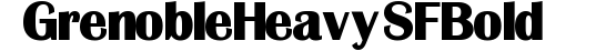 Grenoble Heavy SF Bold preview