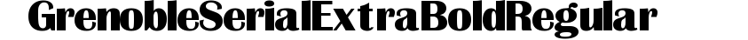 Grenoble-Serial-ExtraBold-Regular preview