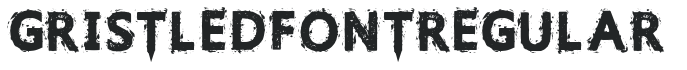 Gristled Font Regular preview