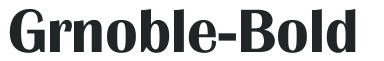 Grnoble-Bold preview