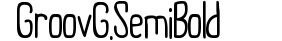 Groov G. SemiBold preview