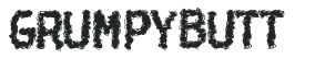 Grumpybutt letters preview