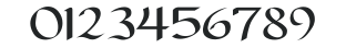 H-Dorovar-Medium numbers preview
