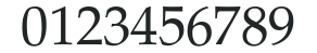 H-Palatino-Roman numbers preview