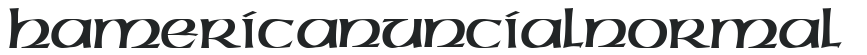 H_American Uncial Normal preview