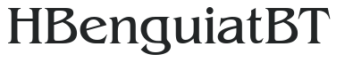 H_Benguiat BT preview