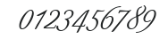 H_Berthold Script numbers preview