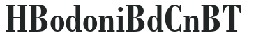 H_Bodoni BdCn BT preview