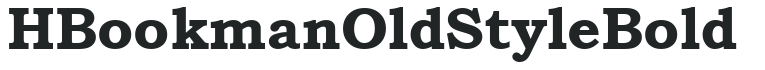 H_Bookman Old Style Bold preview