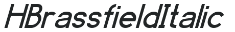 H_Brassfield Italic preview