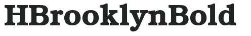 HBrooklyn Bold preview