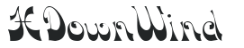 H_DownWind letters preview