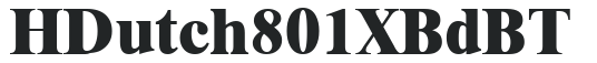 H_Dutch 801 XBd BT preview