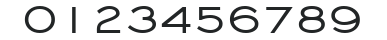 H_Engravers' Gothic BT numbers preview