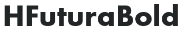 H_Futura Bold preview