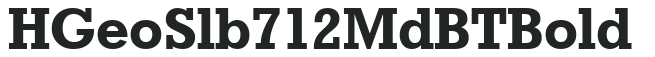 H_GeoSlb 712 Md BT Bold preview