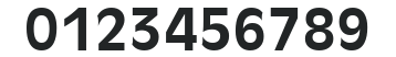 H_Incised 901 BT Bold numbers preview