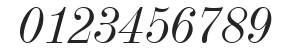 H_Industrial 736 BT Italic numbers preview