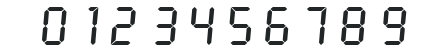 H_LCD ITCNormal numbers preview