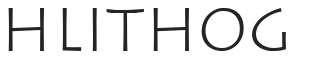 H_LITHOG letters preview