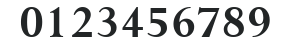 H_Lapidary 333 BT Bold numbers preview