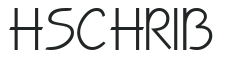H_SCHRIB letters preview