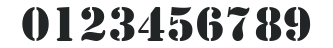 H_Stencil Normal numbers preview