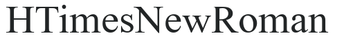 H Times New Roman preview