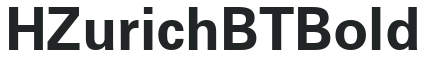 H_Zurich BT Bold preview