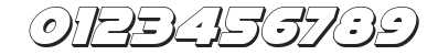 Han Solo 3D Italic numbers preview