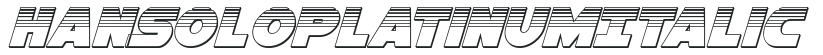 Han Solo Platinum Italic preview