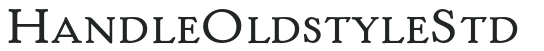 HandleOldstyleStd preview