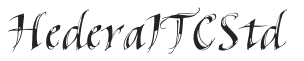 HederaITCStd letters preview