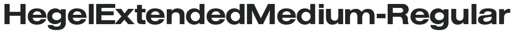 HegelExtendedMedium-Regular preview